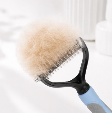 Pawsome Deshedding Rake Brush