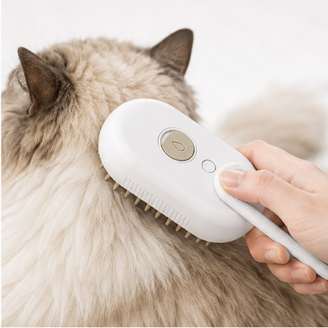 Pawsome 3-in-1 Steam Grooming Brush